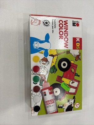 Marabu KiDS Window Color-Set ''BAUERNHOF'' 6 x 80 ml #5011784