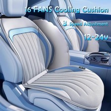 1224v Car Summer Cool Air Seat Cushion 16 Fan Fast Blowing Ventilation Seat Pat 1224v Car Summer Cool Air Seat Cushion 16 Fan Fast Blowing Ventilation Seat Pat