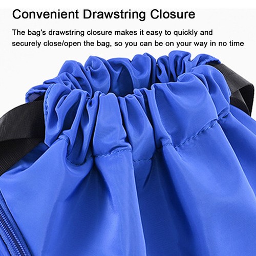 Sports Balls Drawstring Bag Portable Oxford Cloth K3K0 - Picture 2 of 12