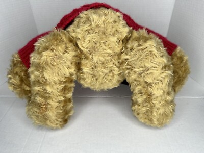 Harrods 20th Anniversary Christmas Teddy Bear Plush 2005 Red