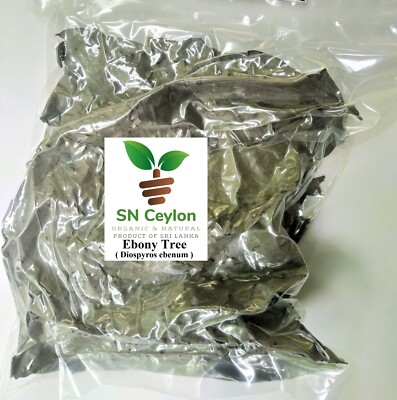 Ebony Tree Ceylon Diospyros ebenum Kaluwara natural herbs Wood timber 100-750g