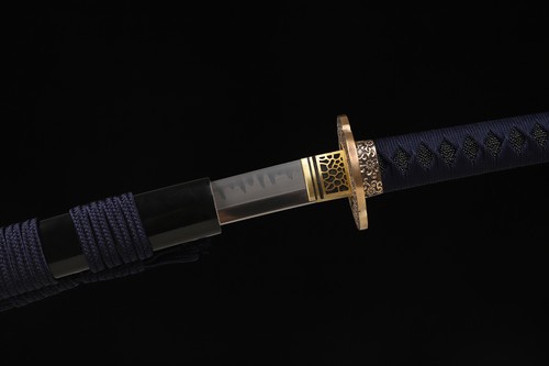Clay Temperped T10 Steel Japanese Samurai Sword Katana Full Tang Razor Sharp - Picture 2 of 14