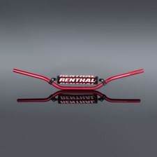 Renthal - 722-01-RD-01-185 - 7227/8" HANDLEBAR RED - PADDED