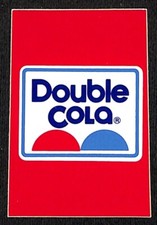 Double Cola High Gloss Vinyl Sticker - for Retail? - 1 7/8" x 2 7/8"