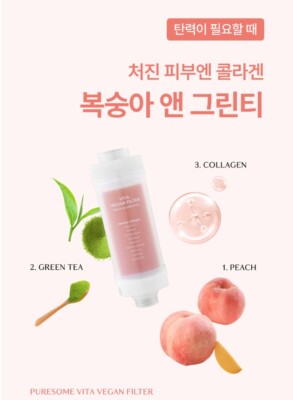 BODYLUV Puresome Vita Vegan Filter for Bathroom Scent Clean Water Korea New