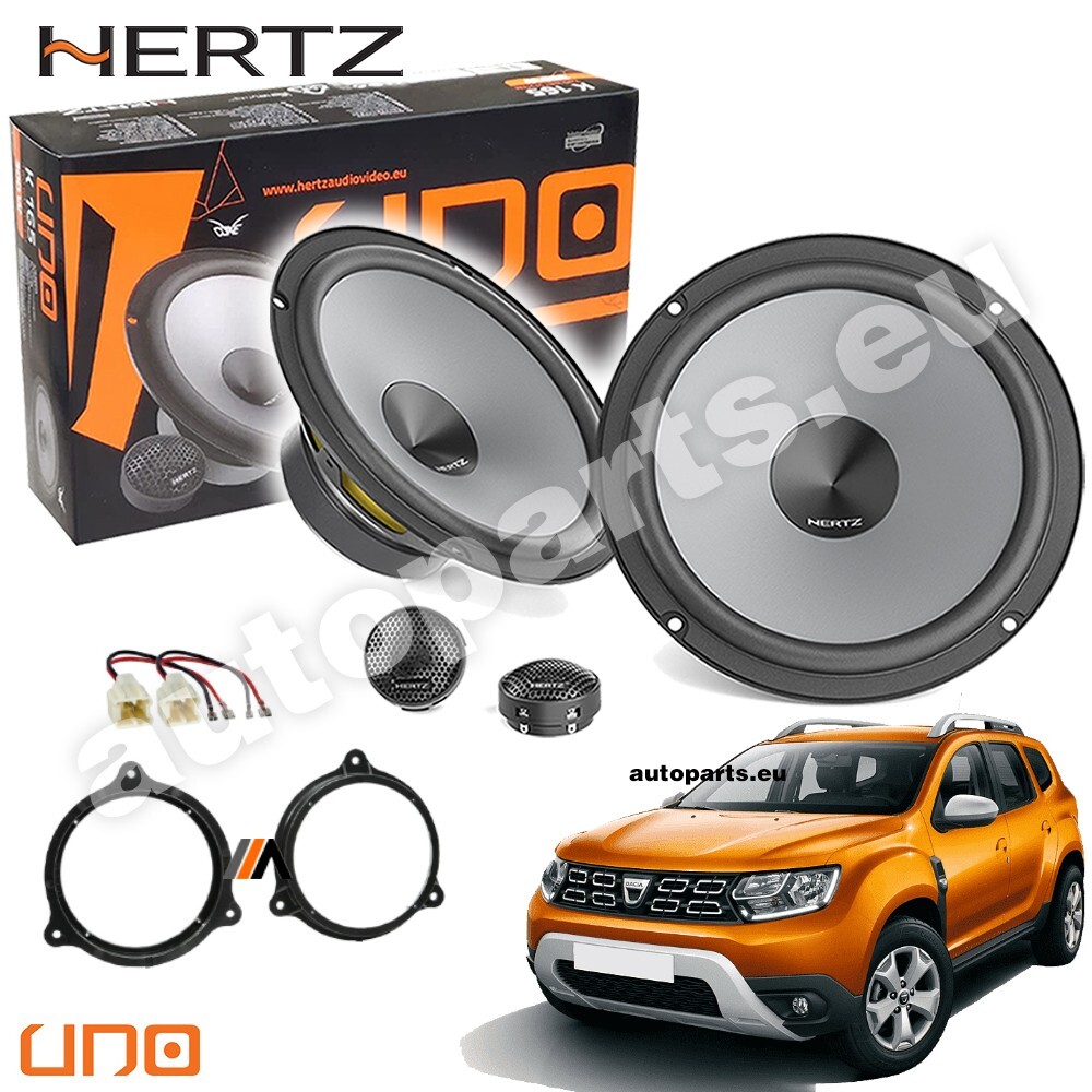 Esperienza Sonora Hertz K165 per Dacia Duster: Viaggia con il Ritmo