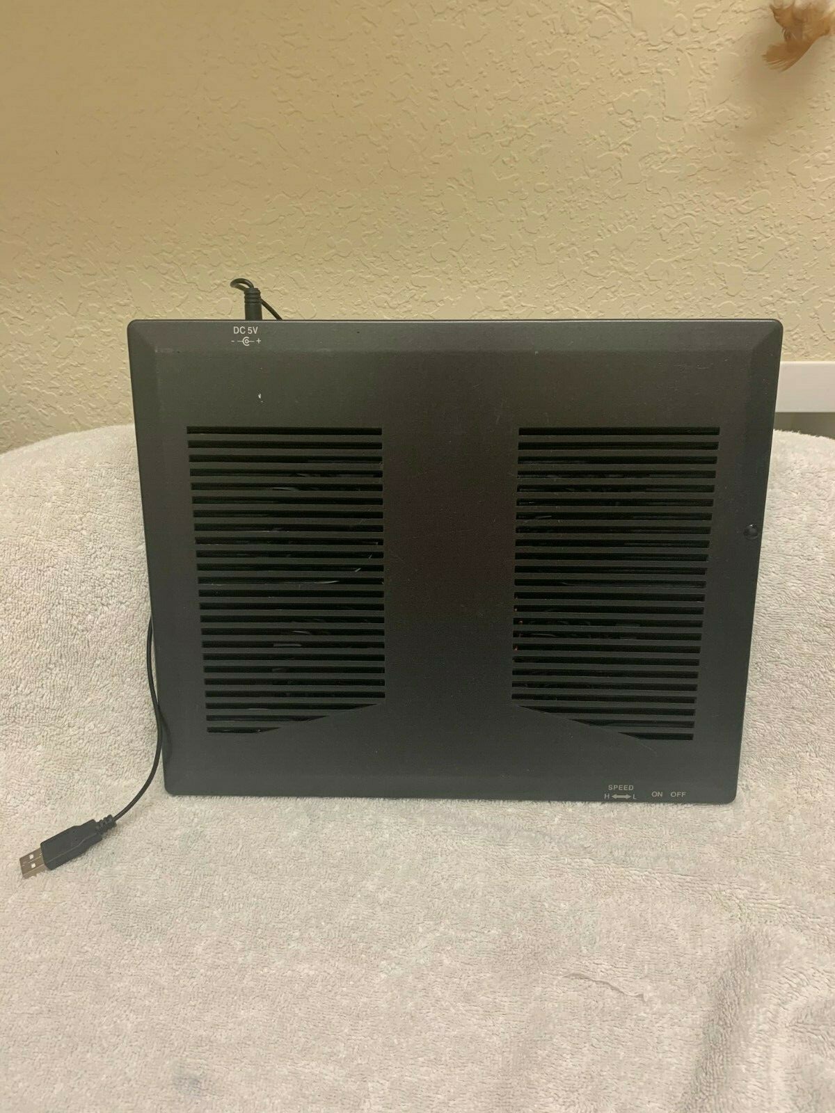 NOTEBOOK COOLER PAD WITH TWO FANS 6010 SERIES-image