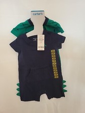 carters boy dinosaur short set 6 mo