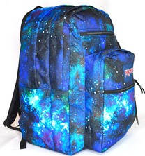 New JanSport Big Student Laptop Backpack -- Cyberspace Galaxy