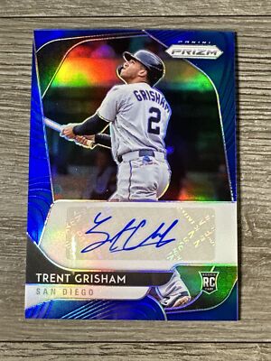 2020 Panini Prizm Trent Grisham Rookie Autograph ⚾️ Auto Blue