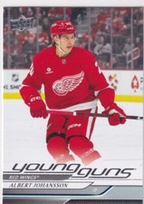 24/25 UD SERIES 2 ALBERT JOHANSSON YOUNG GUNS RC SP ROOKIE #475