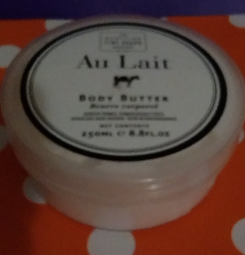 Scottish Fine Soaps Company Au Lait Body Butter Imported 250 ML 8.8oz