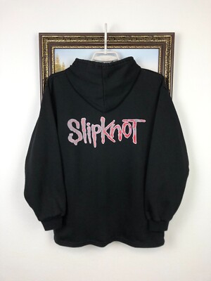 Vintage Slipknot Iowa Band Hoodie Over Print Women Big Logo Jacket