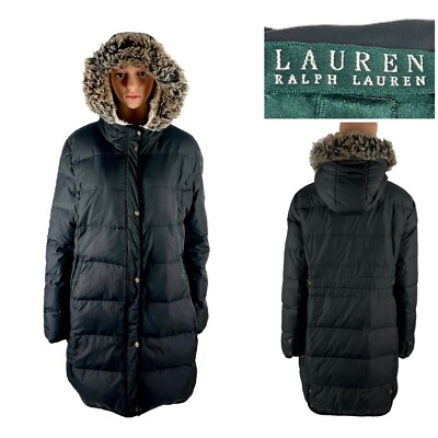 ダウンジャケット・コート Lauren by Ralph Lauren Longline Puffer Coat 71RzfpOJ8NL._UY1000_.jpg