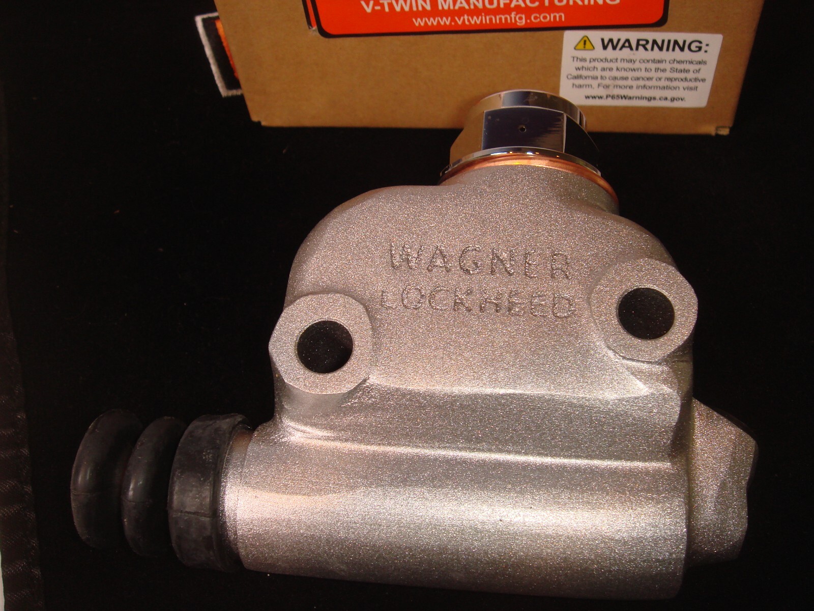 Harley Master Cylinder FX FL Rear Drum Brake 4176158 195872 VTwin 23