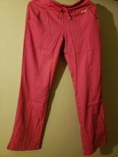 Grey's Anatomy Women's Scrub Pants With Tags - Size: XS - Raspberry Tart