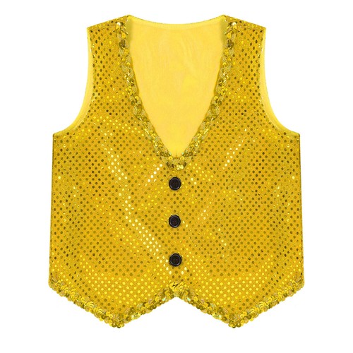 Kids Outfits Solid Color Outfit Metallic Shiny Set Short Sleeve Suit Glittery - Picture 71 of 80