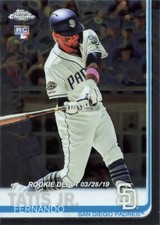 Fernando Tatis JR. Rookie Topps Chrome 2019 Baseball Card #54 Chrome NM-MT