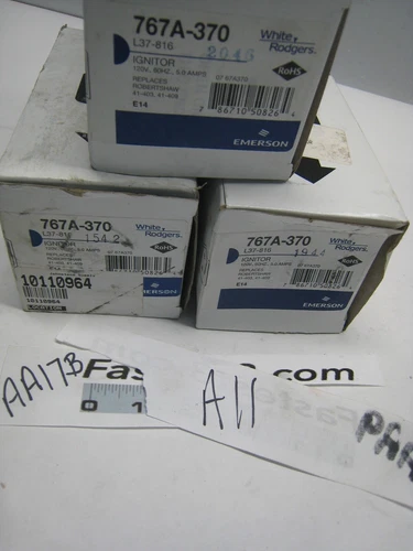 3 767A-370 White Rodgers Furnace Ignitor Carrier LH33ZS004 LH33ZS001 LH33ZS002