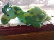 Jumbo Green Dragon 31" Plush Stuffed Animal