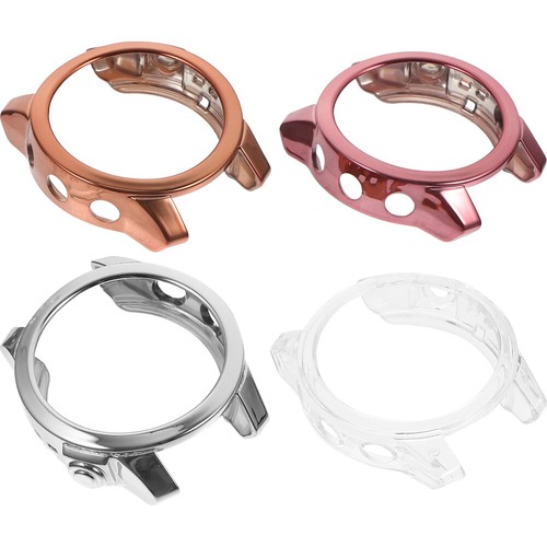 4 Pcs Watch Case Detachable Screen Cover Smartwatch Protector Cases - 第 11/12 張圖片