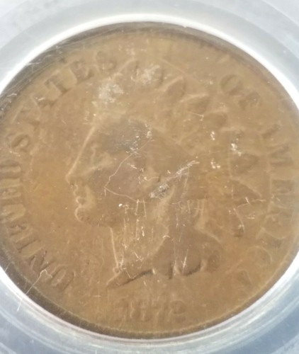 1872 Indian Head Cent PCGS VG10 Bold N 2103.10/24152673 Exquisite Coin Rare - Picture 9 of 11
