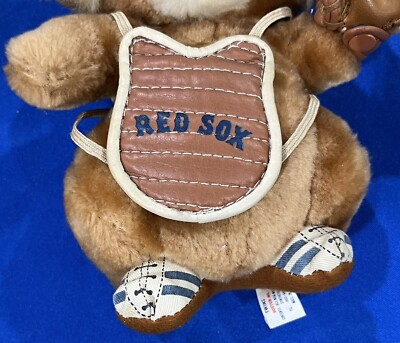 Vintage 1980's Boston Red Sox Baseball Catcher Koala Stuffed Doll