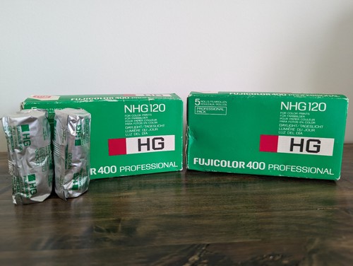 Expired Fujifilm NHG 400 120 exp: 1996-1997 *12 Rolls*