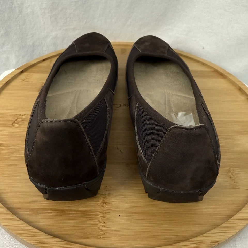 Коричневые замшевые туфли на плоской подошве Liz Claiborne Randy размер США 8,5 - Изображение 4 из 4