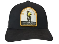 The Classics California Yupoong Black Hat Cap Snapback San Diego