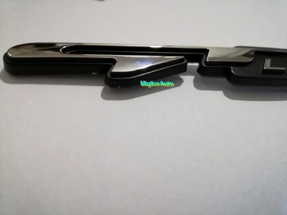 Stemma Fregio Logo 3d Adesivo EMBLEMA GTLINE GT LINE Peugeot Kia RIO SPORTAGE - Immagine 4 di 4