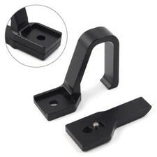 Front Brake Hose Clamp Cable Guide Line For Yamaha YZ125 YZ250 YZ250F YZ80 Black