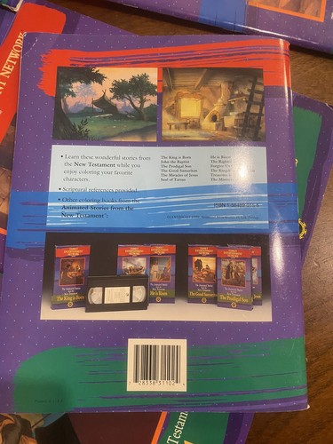 Animated Stories From New Testament Activity Books Complete Set Of 12 Bible Ed. - Picture 23 of 24