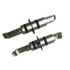 Abrazadera de sistema de alineación V3D de rueda 2 piezas llanta reversible garra de neumático de coche herramienta de 14 mm
