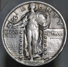 1920 Standing Liberty Quarter vf/xf