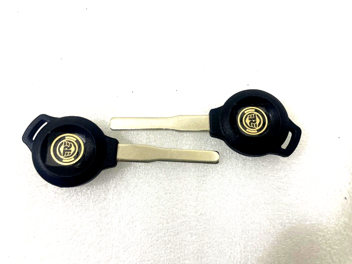 Blank Key Pair Fit For Royal Enfield Interceptor Continental Gt