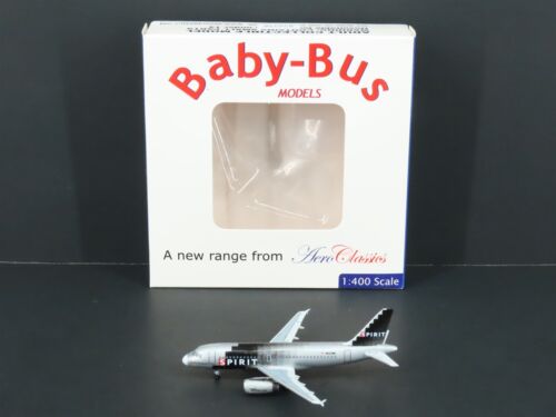1:400 Scale Aero Classics Die-Cast Spirit Airlines Airbus A319-231 Airliner