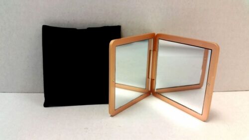 Belle En Rykiel Magnified Beauty Mirror Compact Rose Gold LOT L NEW - Picture 2 of 2