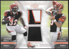2014 Topps Prime Copper Rainbow /25 AJ McCarron Jeremy Hill Rookie Dual Patch RC