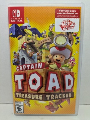 Captain Toad: Treasure Tracker (Nintendo Switch, 2018) Tested & Working