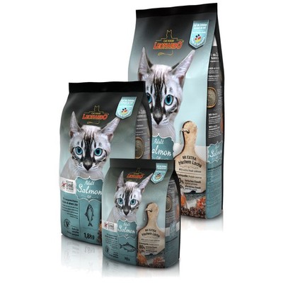 FRÜHLING - SALES LEONARDO Adult GF Salmon 7,5 kg CatFood TOP FREI HAUS