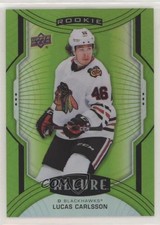2020-21 Upper Deck Allure Rookie Sp Green Quartz 16/99 Lucas Carlsson #103 0jz3