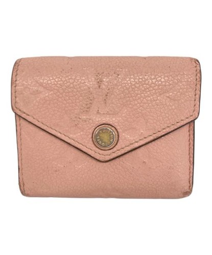 LOUIS VUITTON                    Empreinte Portefeuille Zoe Tri-fold Wallet pink