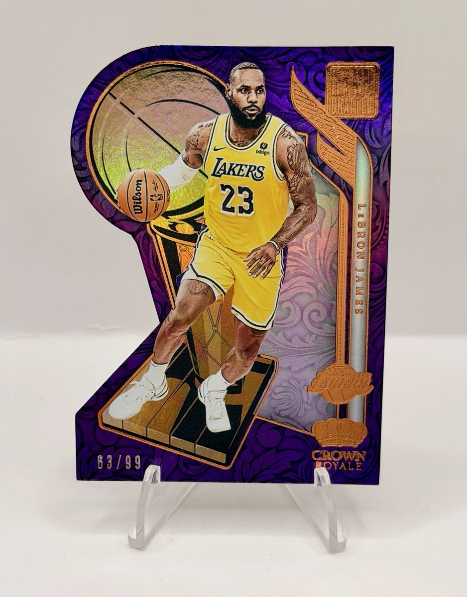 Panini LeBron James Basketball Serial Numbered Sports Trading Card