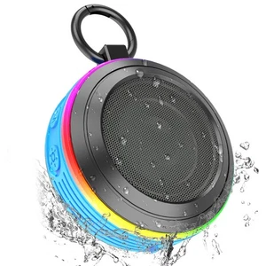 Bluetooth Speaker Waterproof Bathroom Fm Radio Outdoor Portable Subwoofer1636