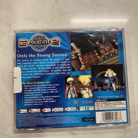 SEGA Dreamcast Evolution 2: Far Off Promise COMPLETE CIC with Case & Manual