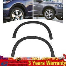 1 Pair Front Fender Flares for 2016-2021 2022 Honda HR-V Wheel Arch Molding Trim