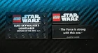 LEGO Rare Star Wars Tile Plate Lot