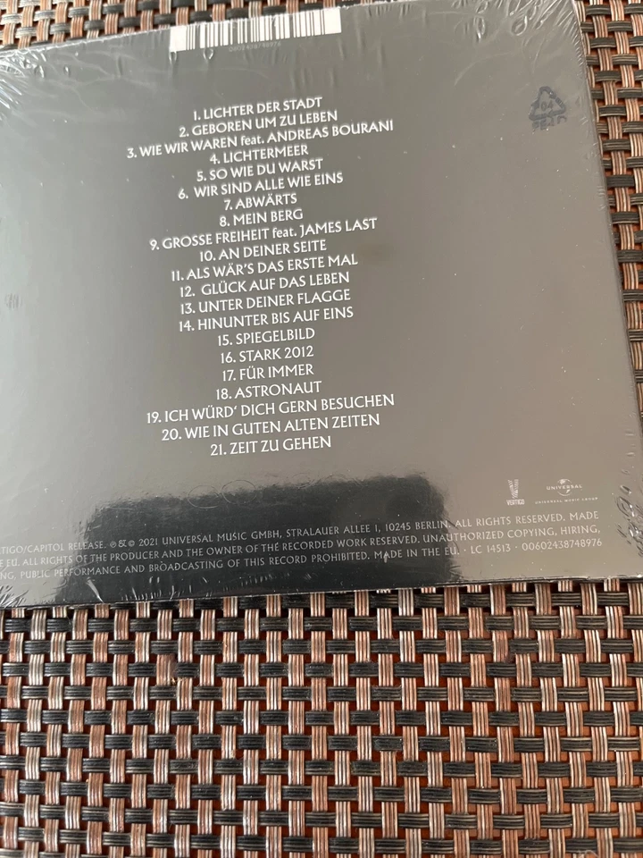 Unheilig - Lichterland - Best of - Digipak - CD - Neu / OVP - Bild 2 von 2