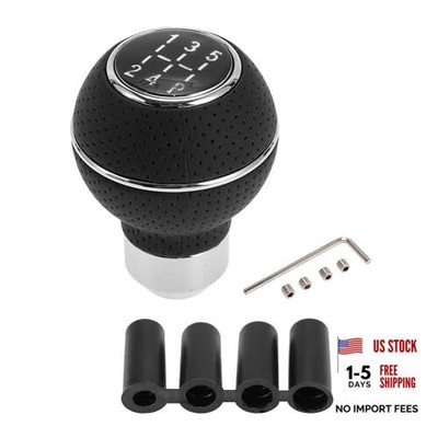 Round Ball Shift Knob Gear Shifter Knob Aluminum Alloy 5 Speed Manual